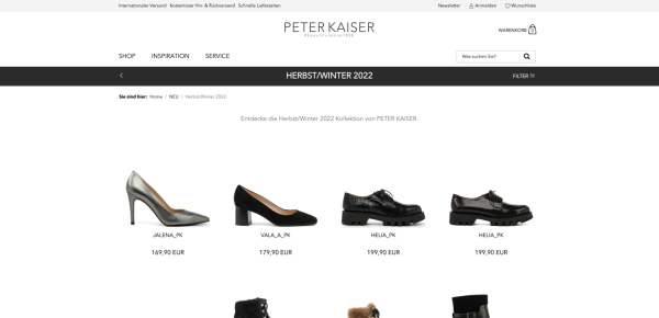 Entdecken Sie die modisch eleganten Damenschuhe von Peter Kaiser. Schnelle Lieferung. Damenschuhe von Peter Kaiser online kaufen. 