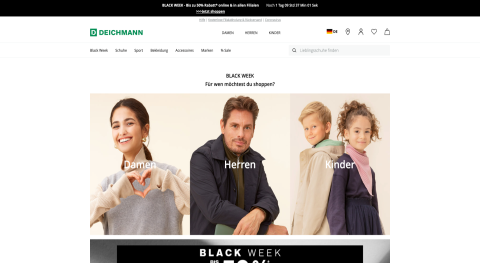 Deichmann - „Modische Schuhe für alle Altersgruppen in guter Qualität zu einem unschlagbaren Preis“