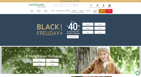 Vertbaudet - Kinder-, Baby- und Umstandsmode